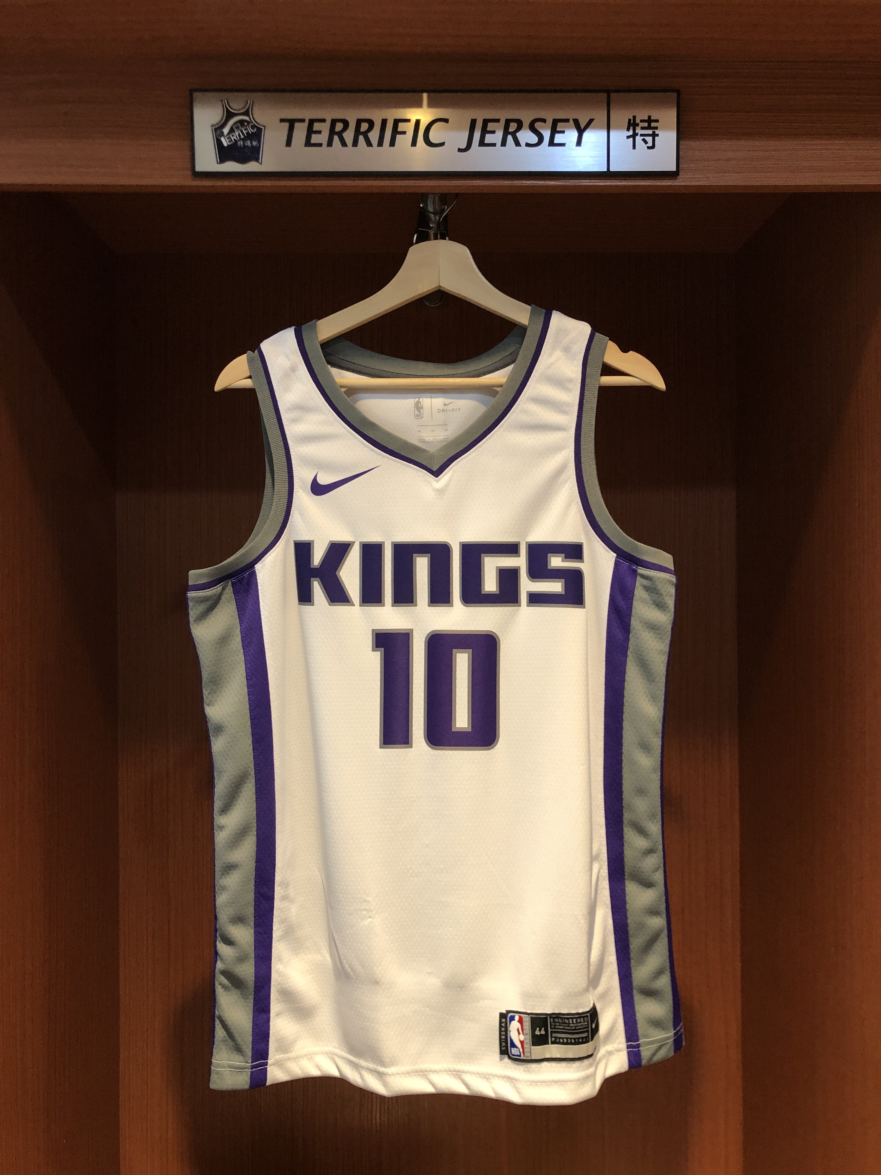 NBA球衣 Domantas Sabonis 沙加緬度國王白 Association Nike Swingman 球迷版 熱轉印 全新