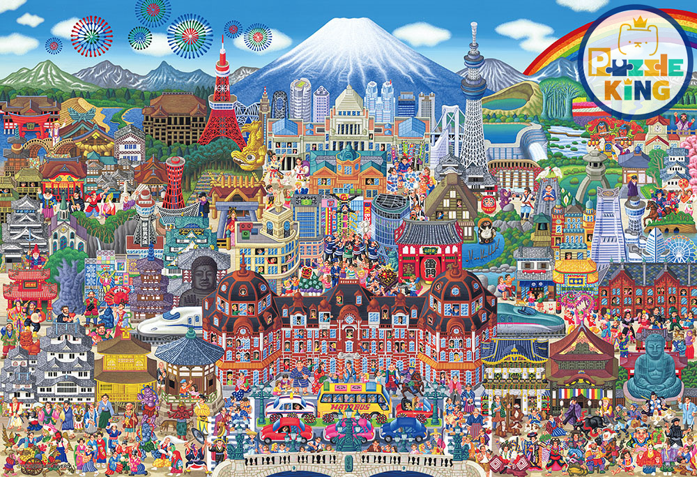 日本著名景點的盛大聚會！