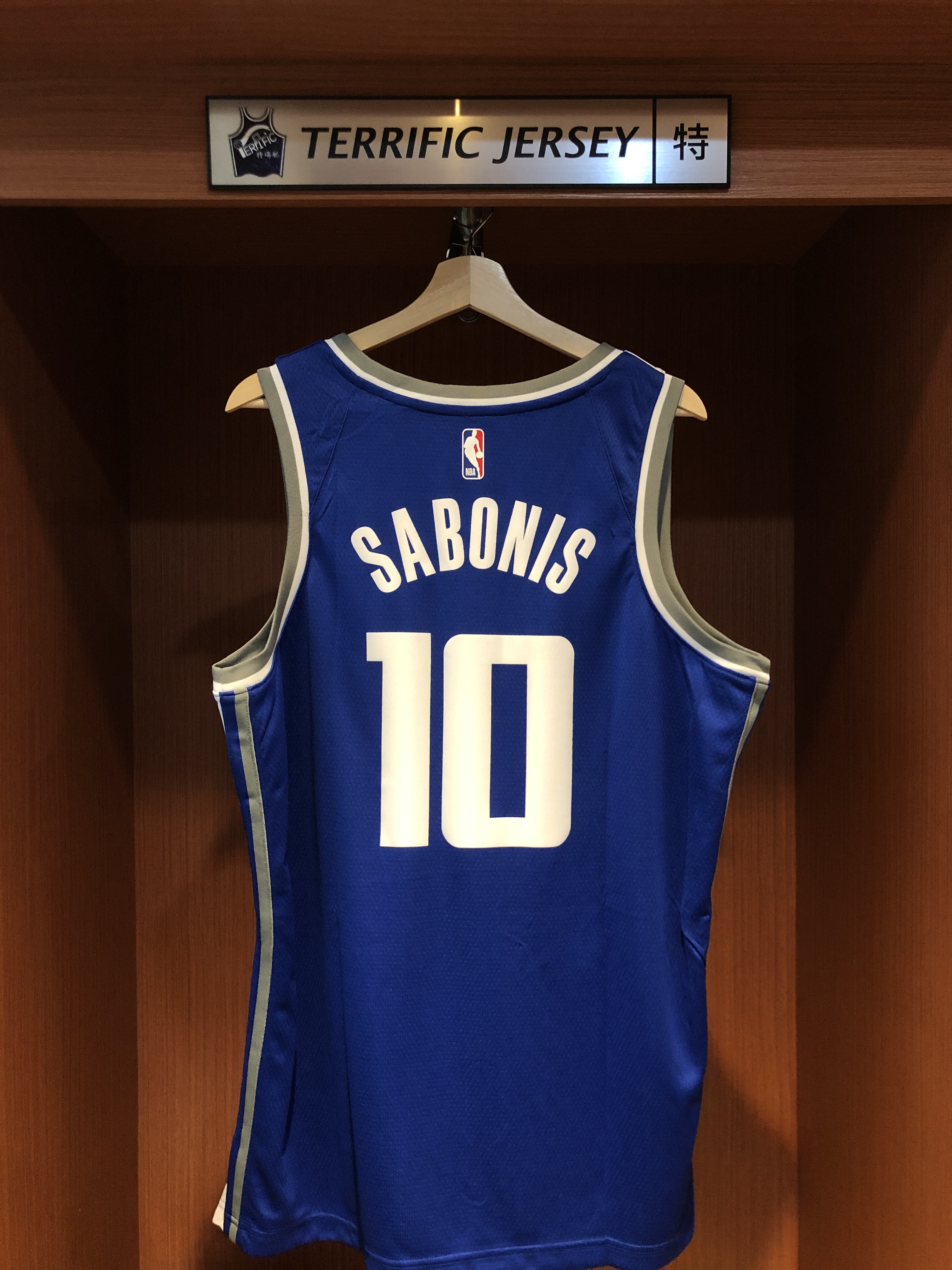 NBA球衣 Domantas Sabonis 沙加緬度國王城市 City Nike Swingman 球迷版 熱轉印 全新