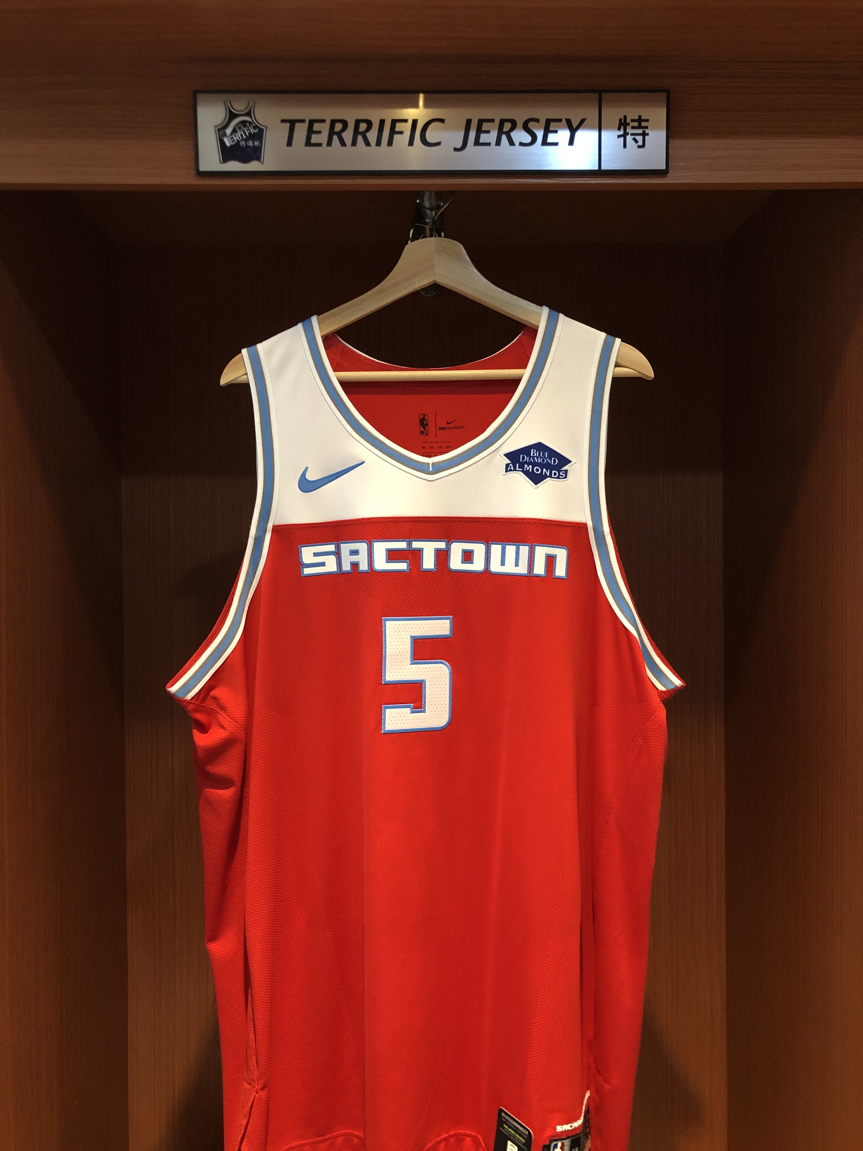 NBA球衣 De'aaron Fox 沙加緬度國王城市 City Nike Authentic 球員版 電繡 含贊助商標 全新