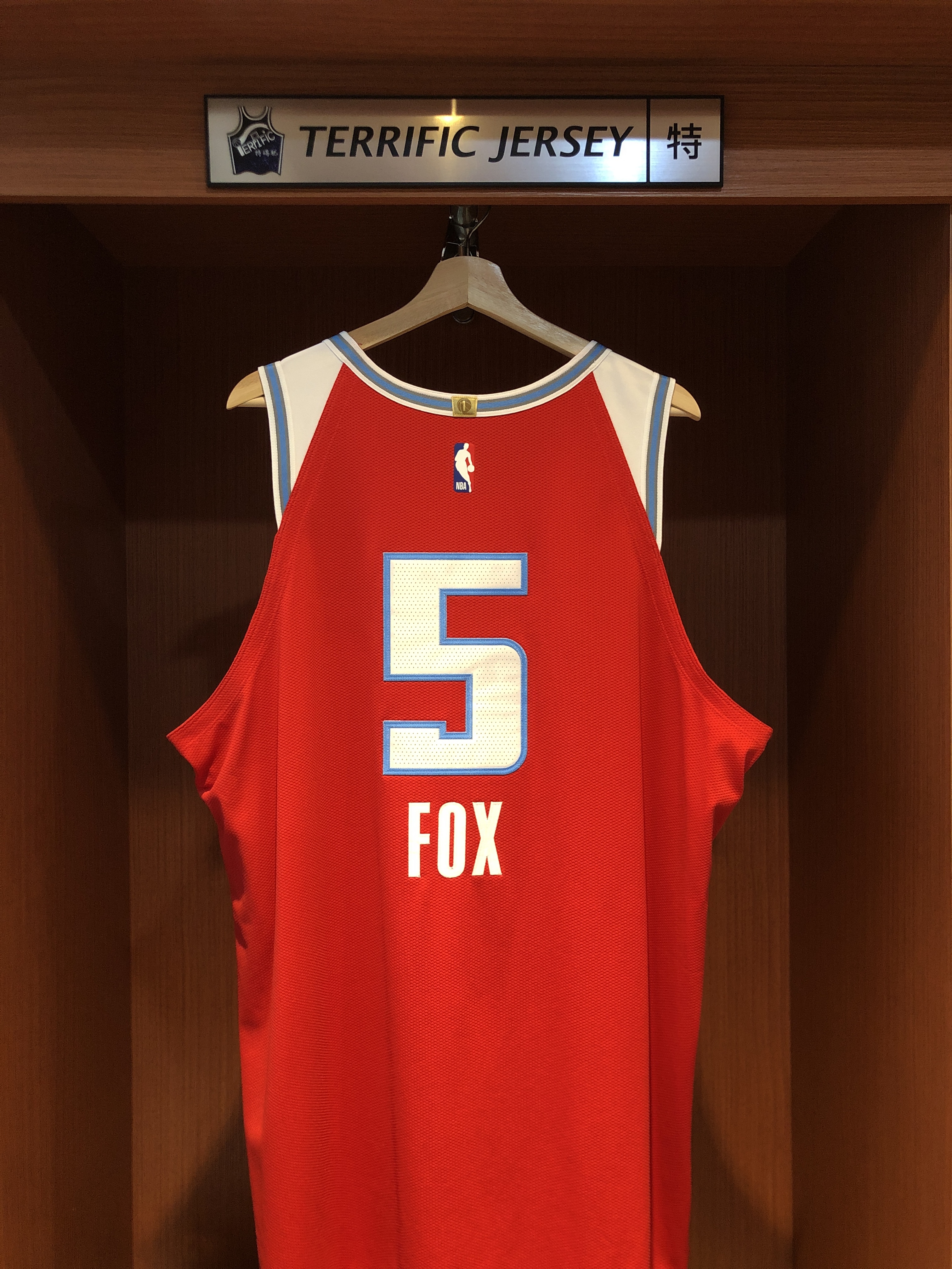 NBA球衣 De'aaron Fox 沙加緬度國王城市 City Nike Authentic 球員版 電繡 含贊助商標 全新