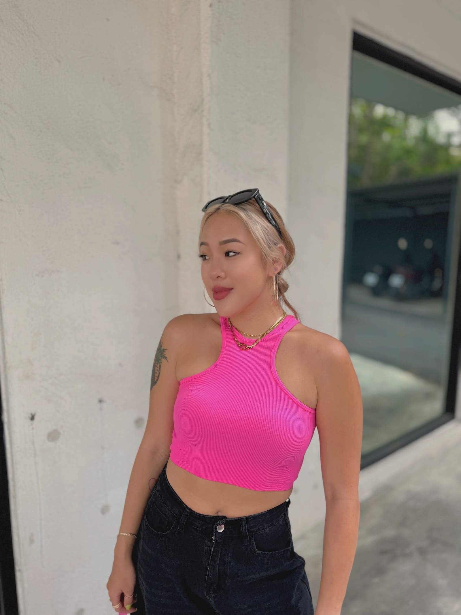 𝐑𝐢𝐛𝐅𝐥𝐞𝐱™夏辣亮色挖肩背心(5色)