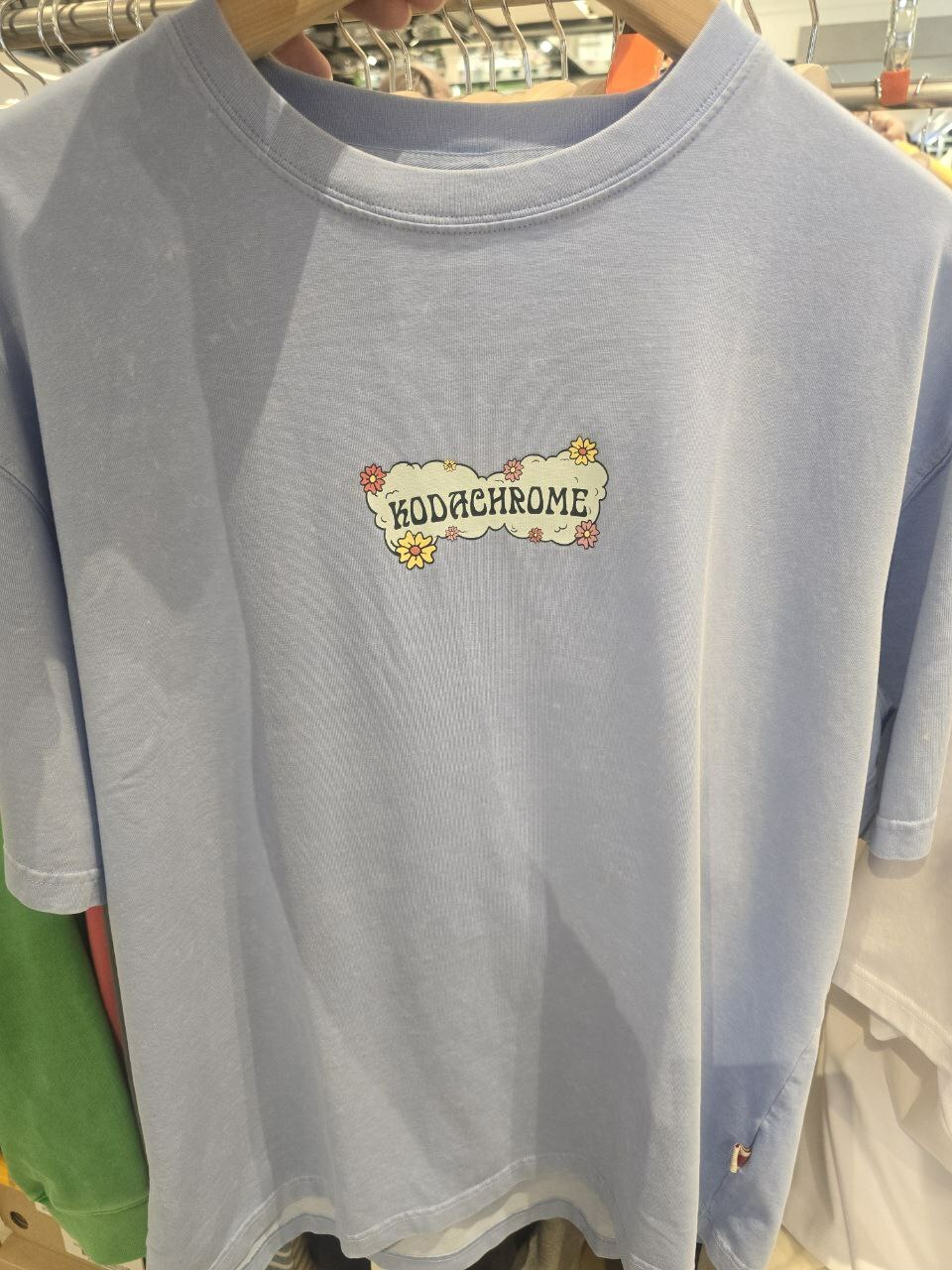 [S] KODAK TRIP GRAPHIC SHORT SLEEVE T-SHIRT,SKY BLUE, K3223RRS41-SBL (SKD26)