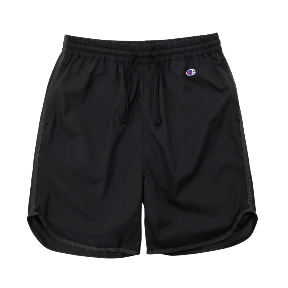 男款-CASUAL 邊條運動短褲-黑色（C3-Z511-090）