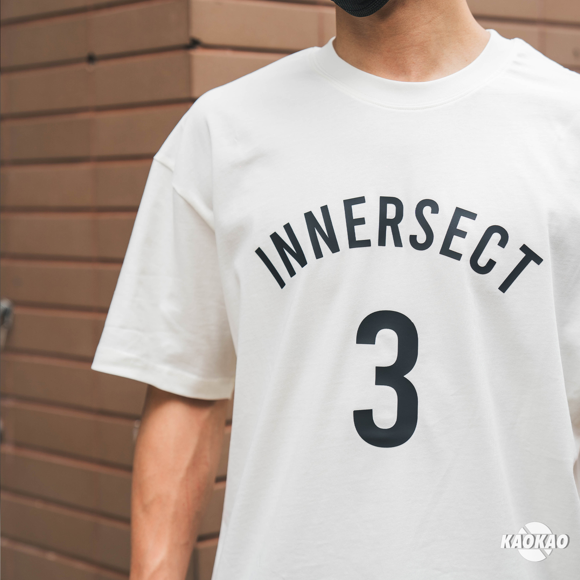 INNERSECT 三生萬物 簡約數字LOGO印花短TEE 男女同款 INN24SSTTE054