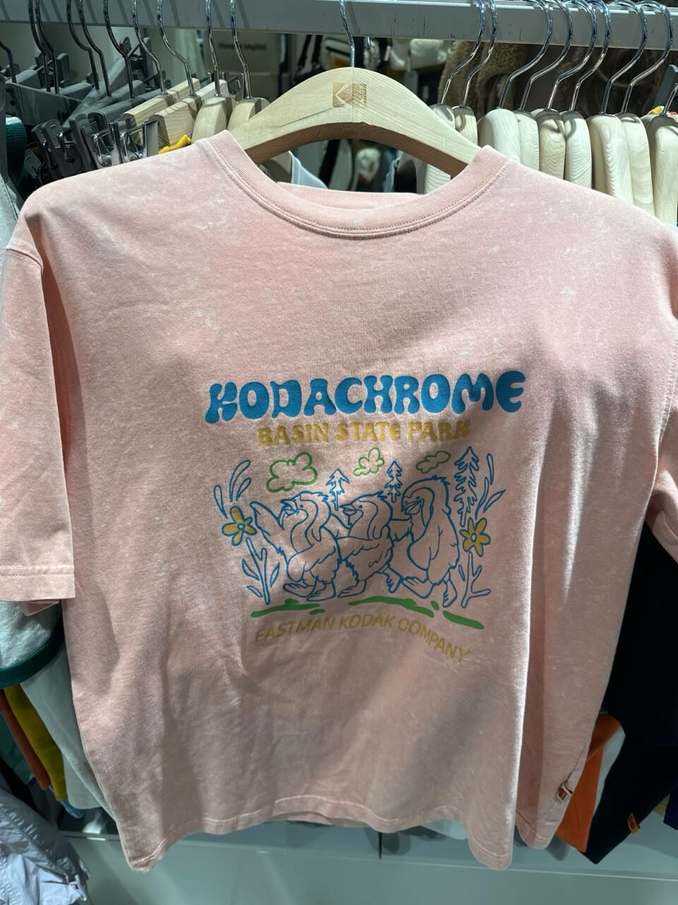 [S] KODAK TRIP GRAPHIC SHORT SLEEVE T-SHIRT,PINK, K3223RRS41-PNK (SKD30)