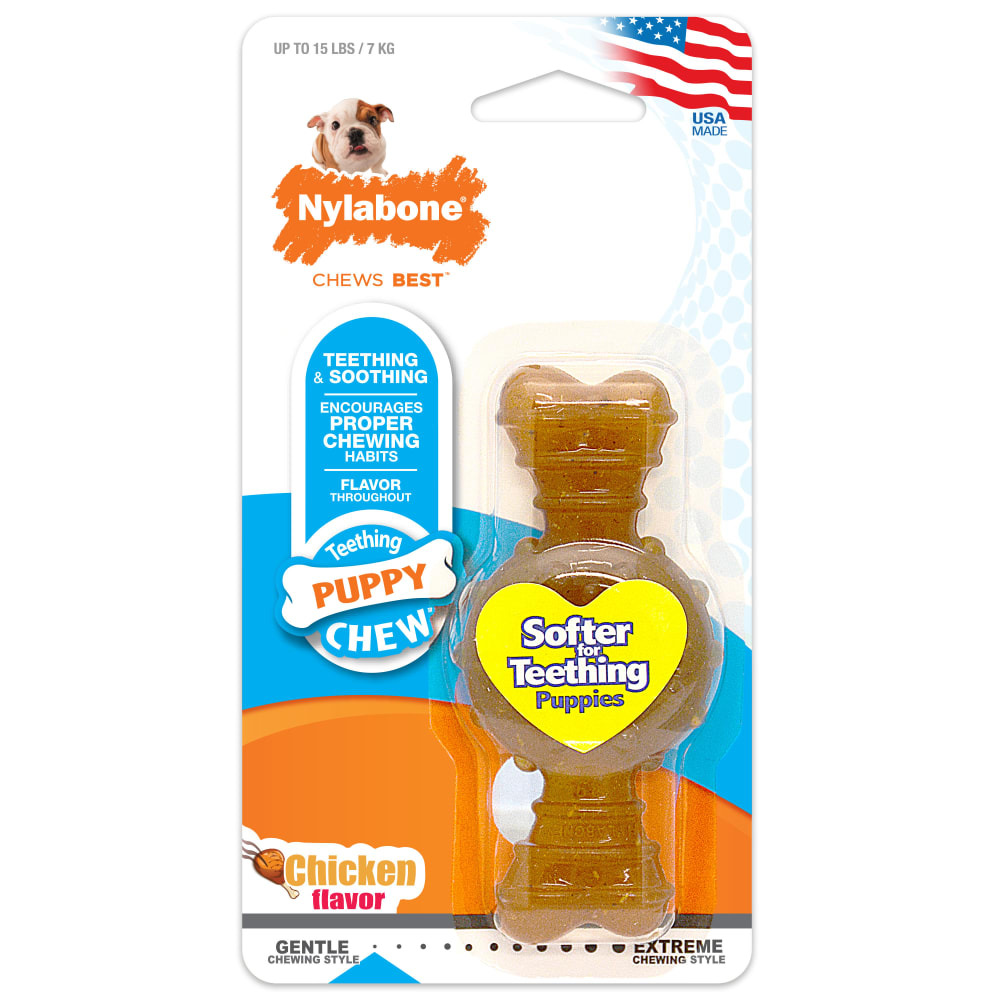 Nylabone 圓圈骨 雞肉味 (加細)