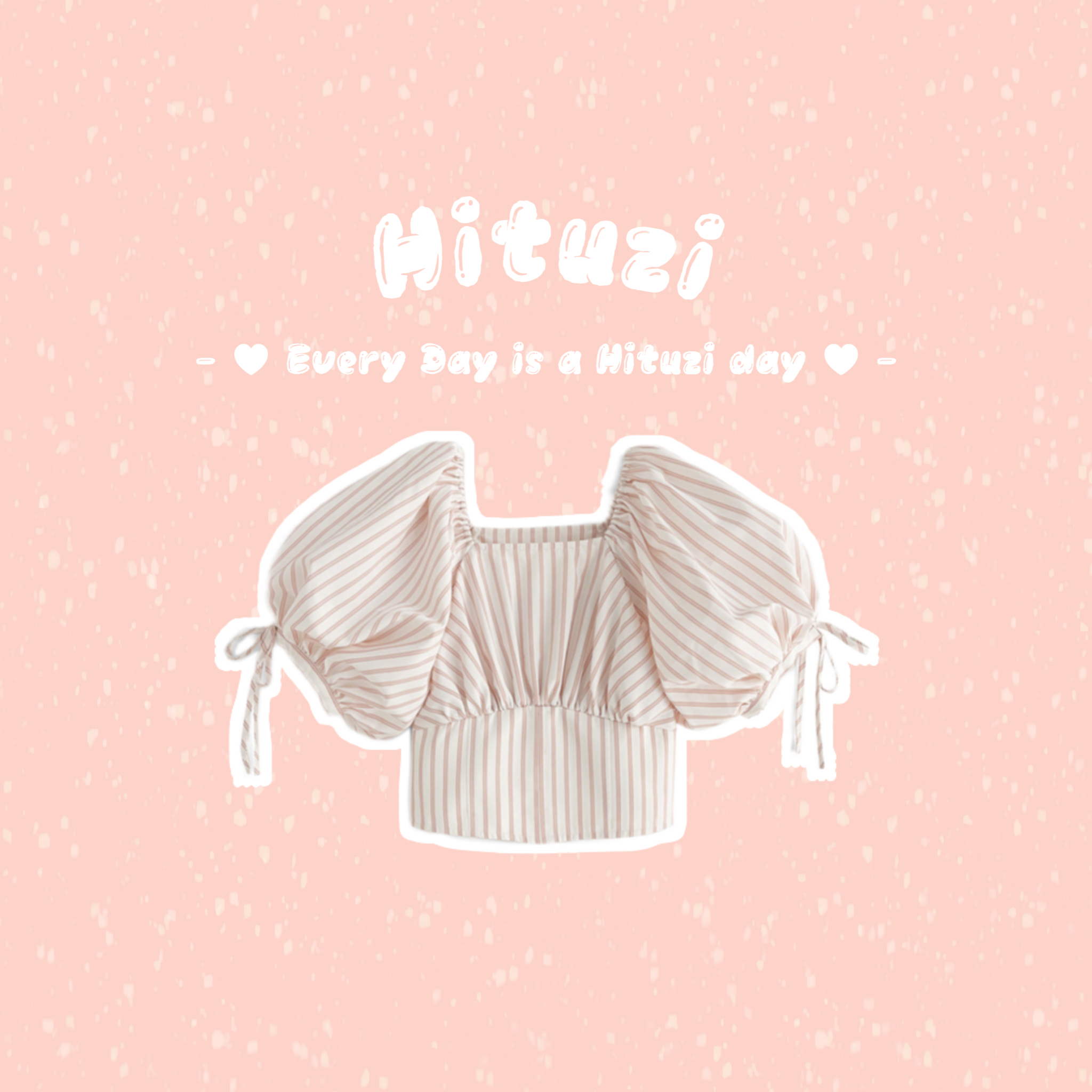 2Way條紋短款襯衫