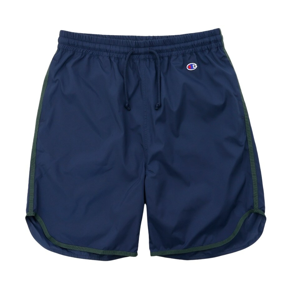 男款 - CASUAL 邊條運動短褲-藍色（C3-Z511-370）