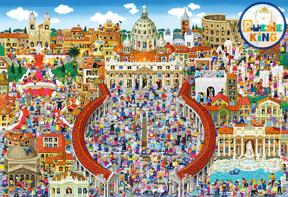 羅馬景點的大量集合！(世界最小)