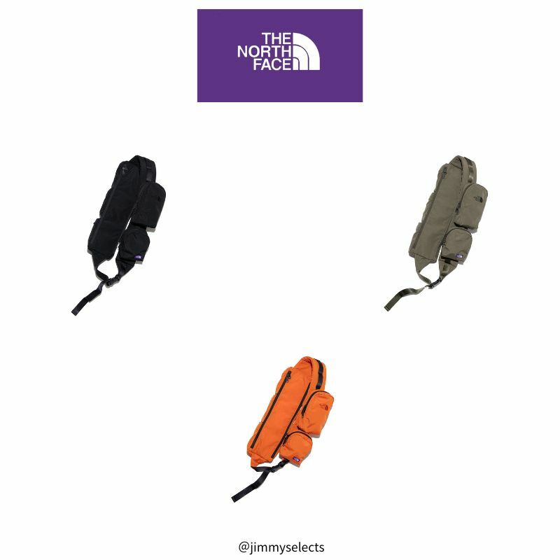 【代購】THE NORTH FACE  北臉紫標 多功能 斜跨包 分隔拉鍊 口袋  NN7405N