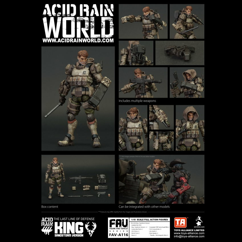 酸雨戰爭 : 阿爾戈斯 / 京 / 司帝爾（沙暴版）(自選) Toys Alliance