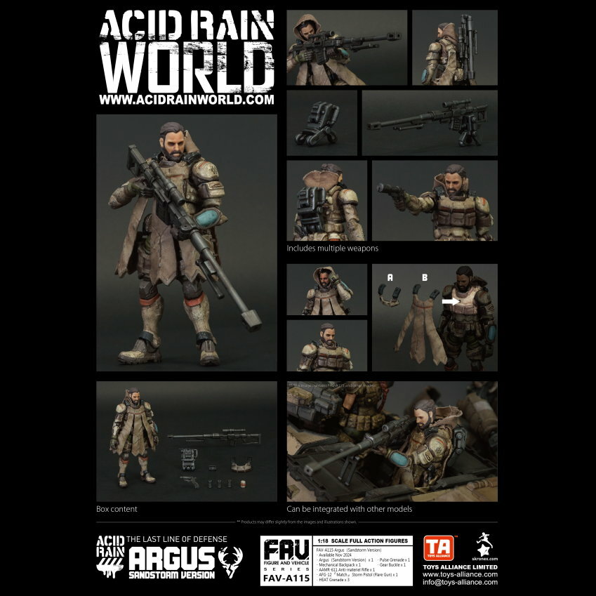 酸雨戰爭 : 阿爾戈斯 / 京 / 司帝爾（沙暴版）(自選) Toys Alliance