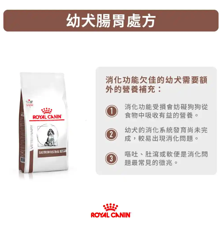 Royal Canin -處方食品幼犬腸胃道乾糧 (1 公斤)