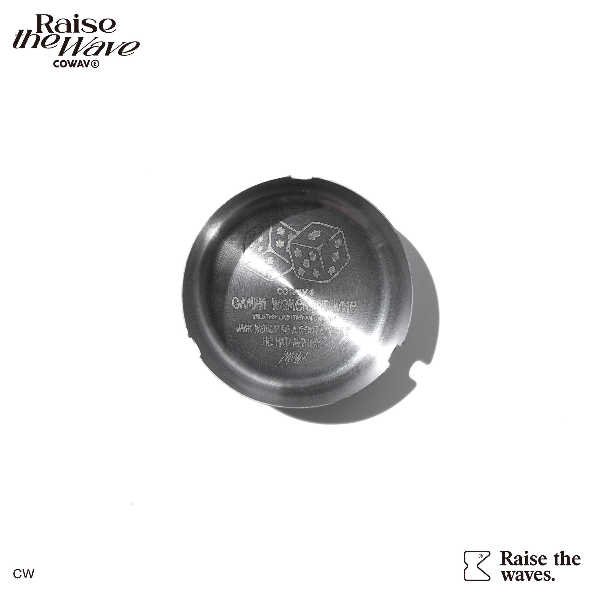 COWAVE 2024 Spring & Summer Dice LOGO Ashtray