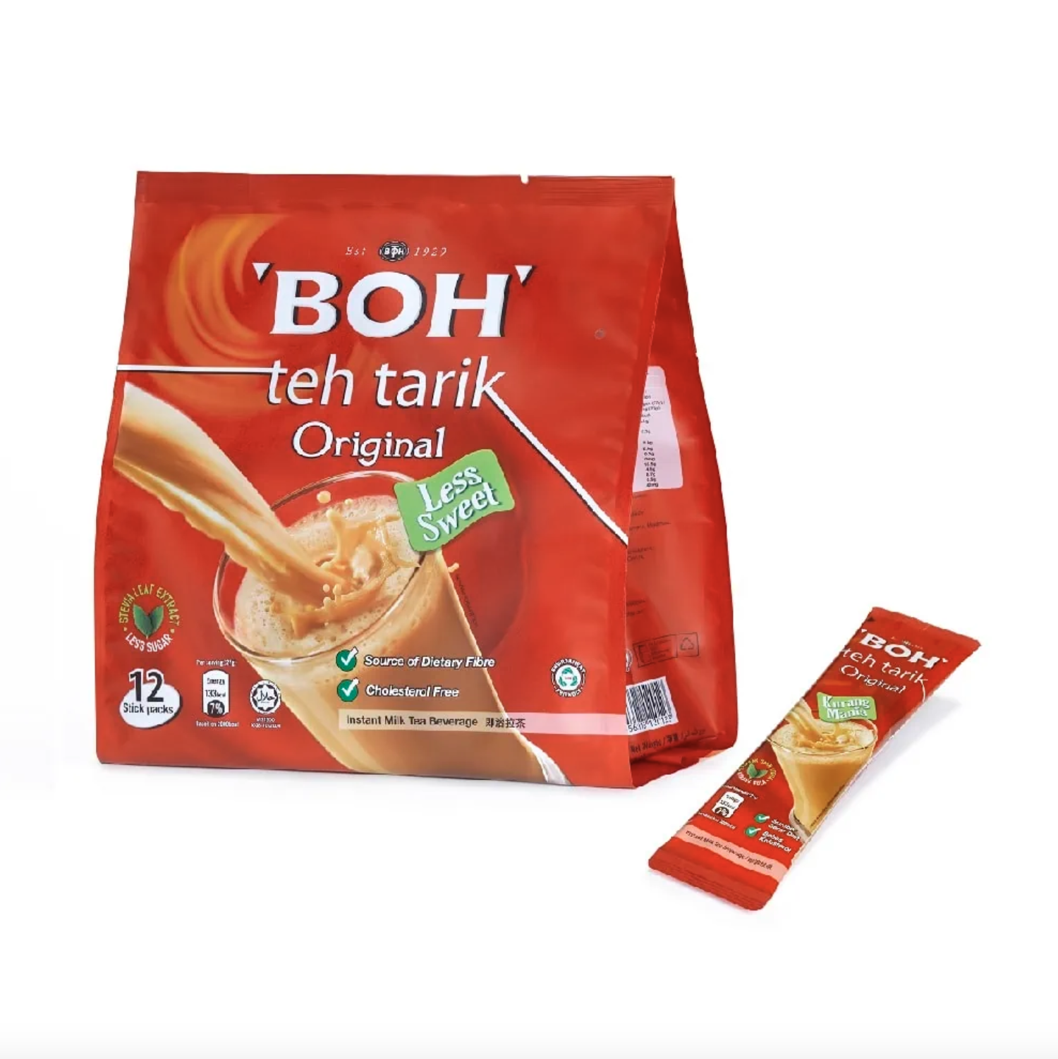 BOH 香滑少甜拉茶