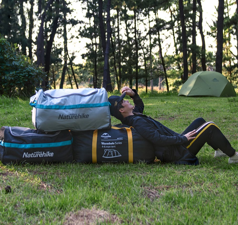 【Naturehike】 大容量可折疊附滾輪行李袋 收納包 110L D-5-2