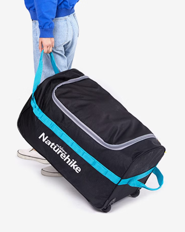 【Naturehike】 大容量可折疊附滾輪行李袋 收納包 110L D-5-2