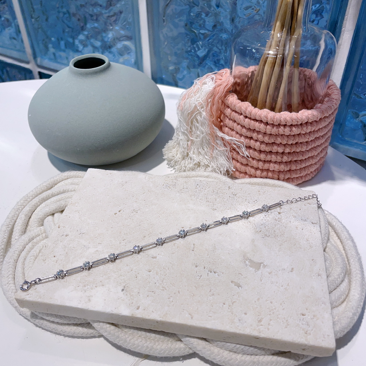 E416 莫桑手鏈 0.10ct