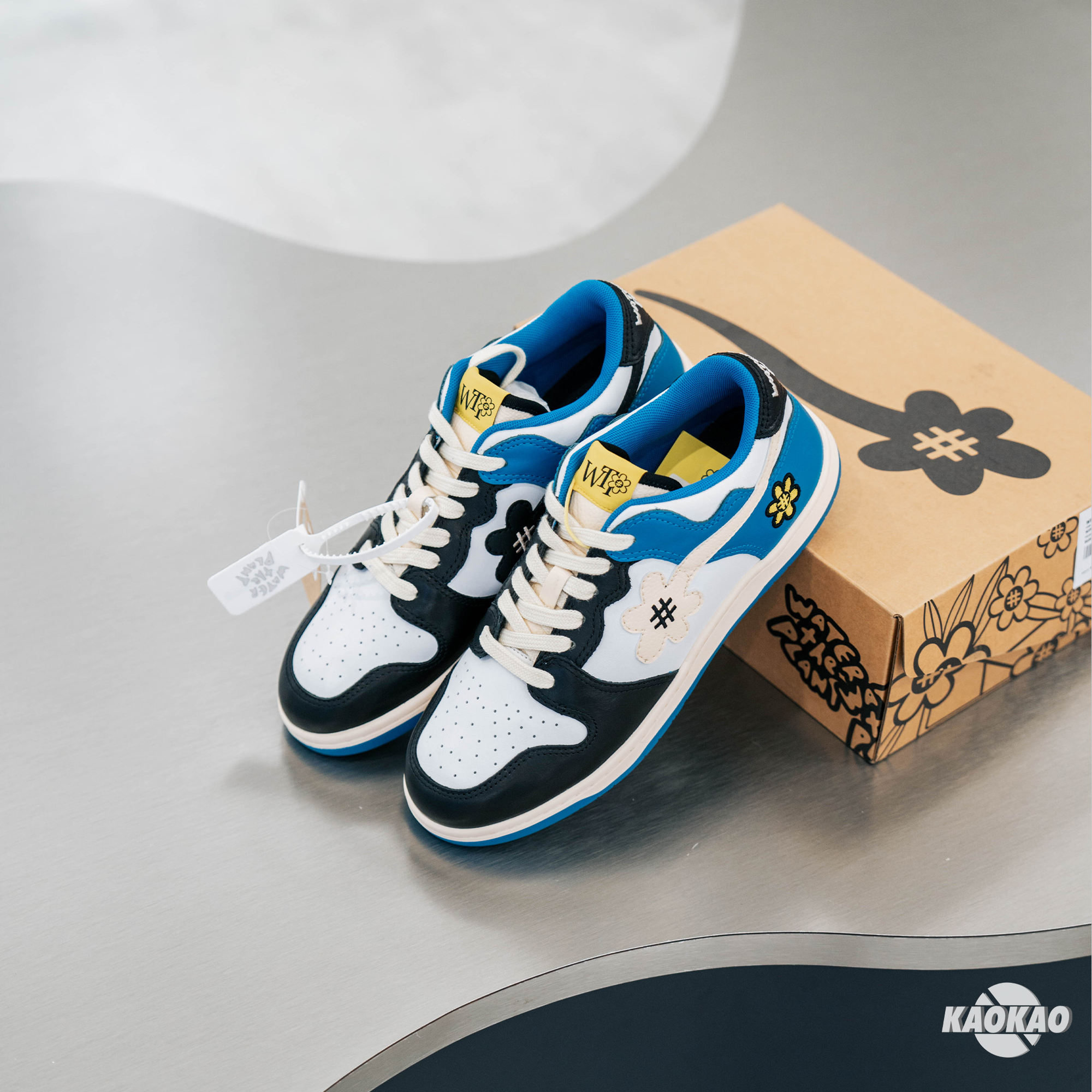 男女款 WATER THE PLANT 刺繡小花鞋【wtps1123】