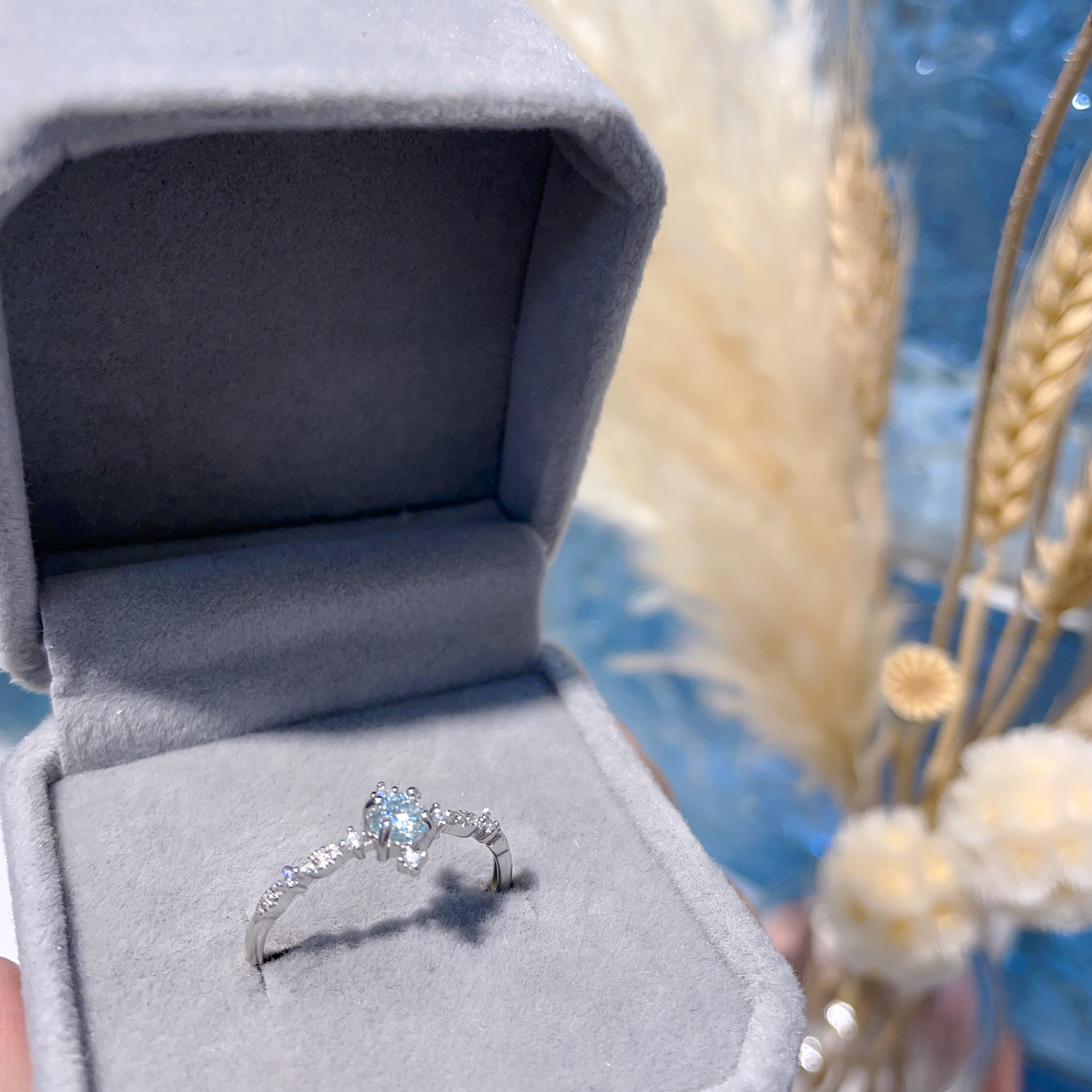 E422 莫桑戒指 0.30ct