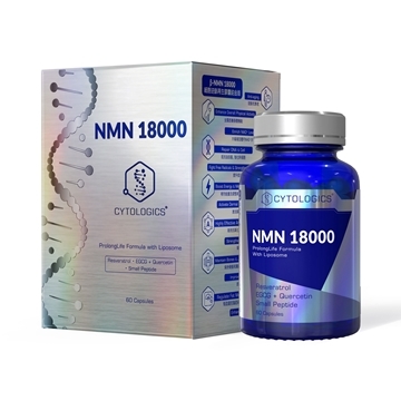Cytologics 伊胞樂Liposome β-NMN 18000 鉑金版 60粒 [#SQ24042501]