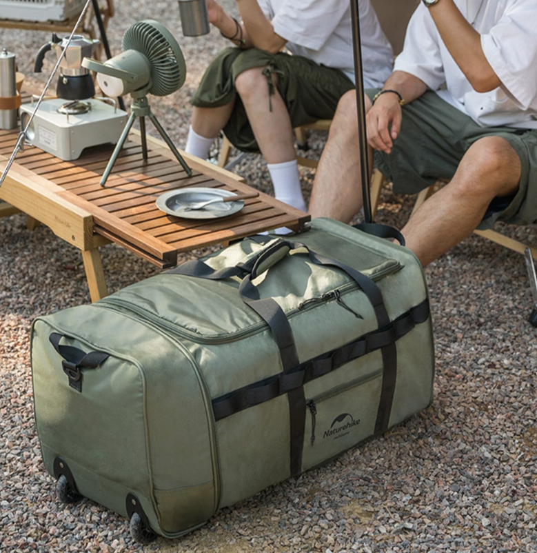 【Naturehike】 XS03可折疊滾輪行李袋88L LX003