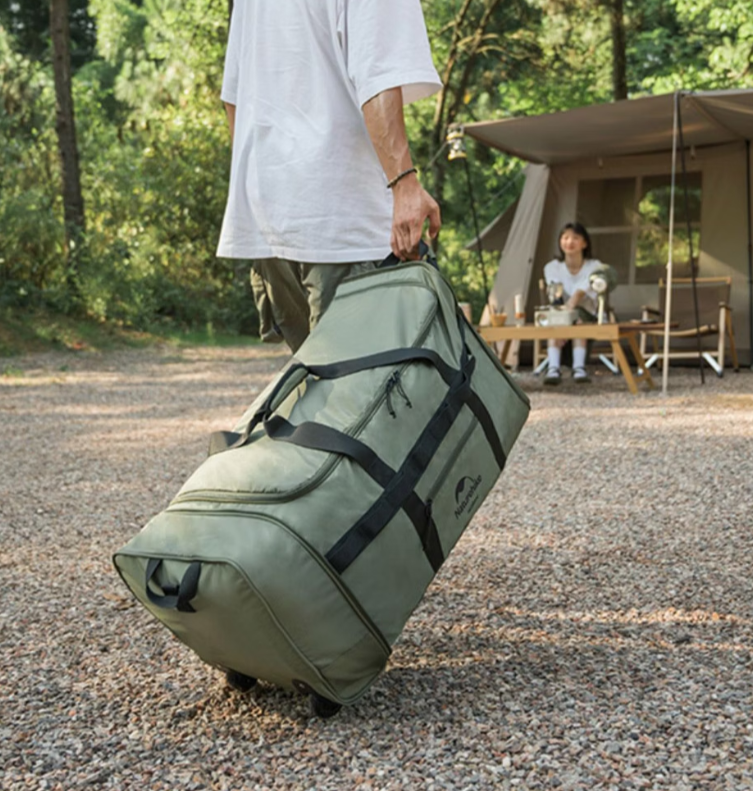 【Naturehike】 XS03可折疊滾輪行李袋88L LX003