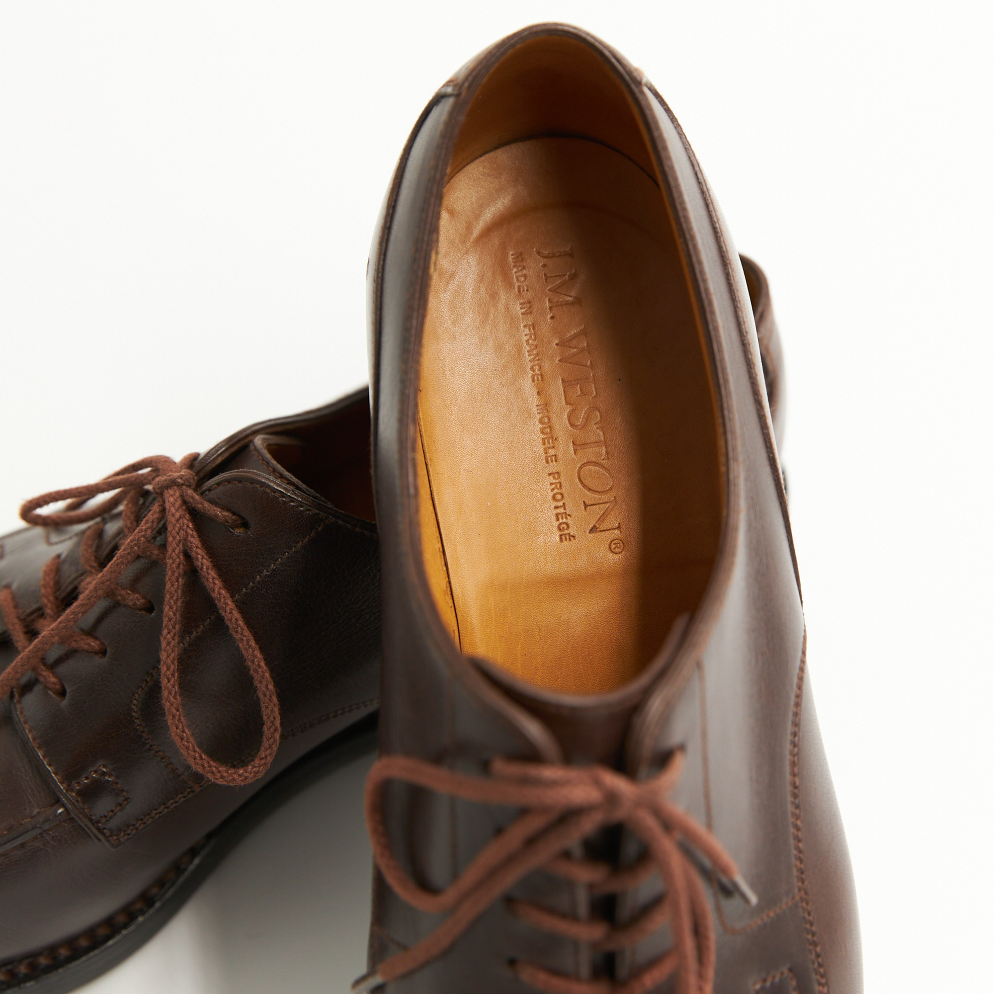 Pre-Owned | J.M.Weston Golf Derby Brown 7D 含鞋撐