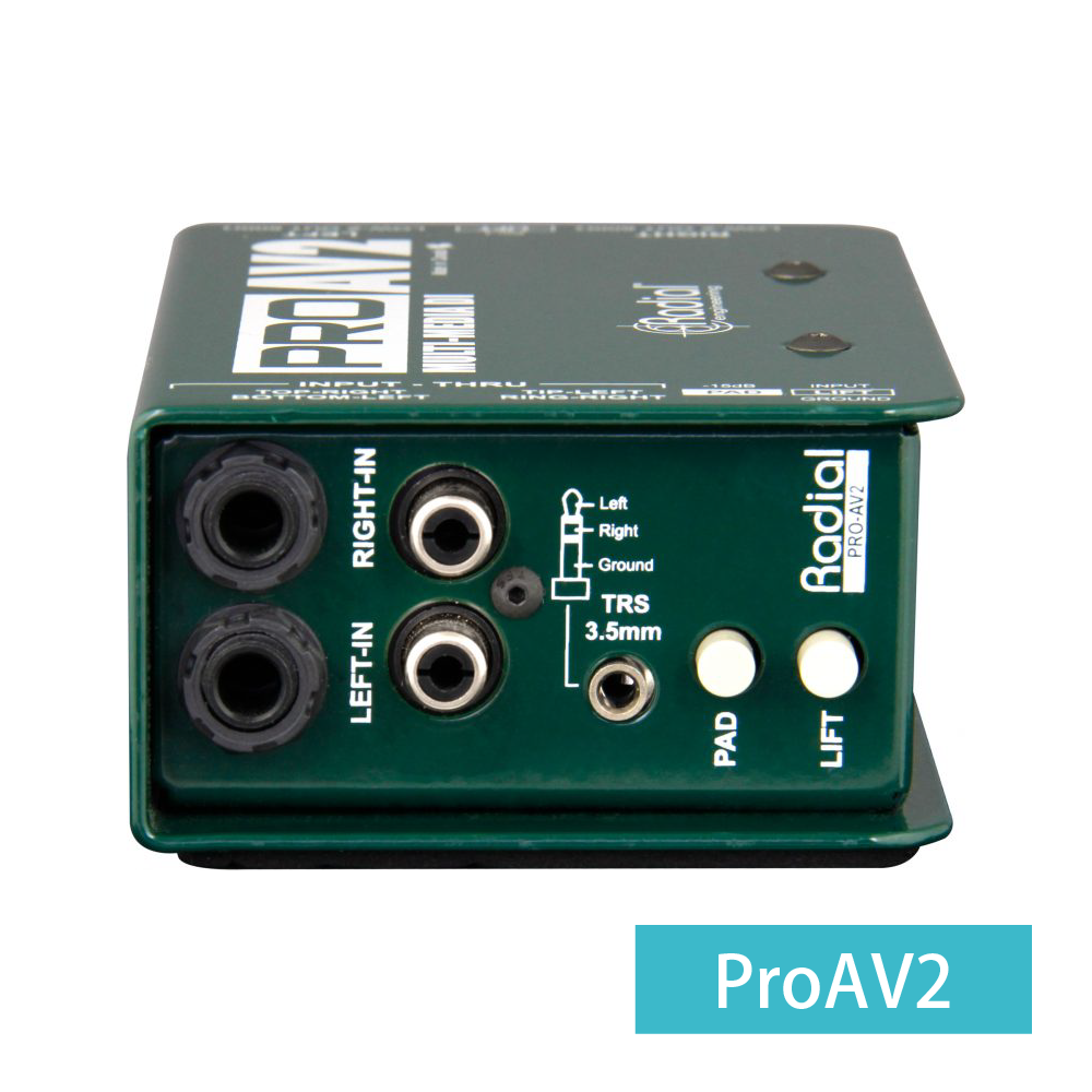 Radial Radial / ProAV1 ProAV2 被動式DI Box 第 6 張圖片｜三峽錄音 / 音響