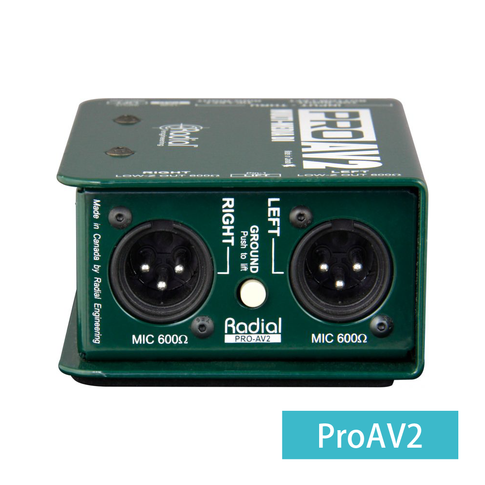 Radial Radial / ProAV1 ProAV2 被動式DI Box 第 5 張圖片｜三峽錄音 / 音響