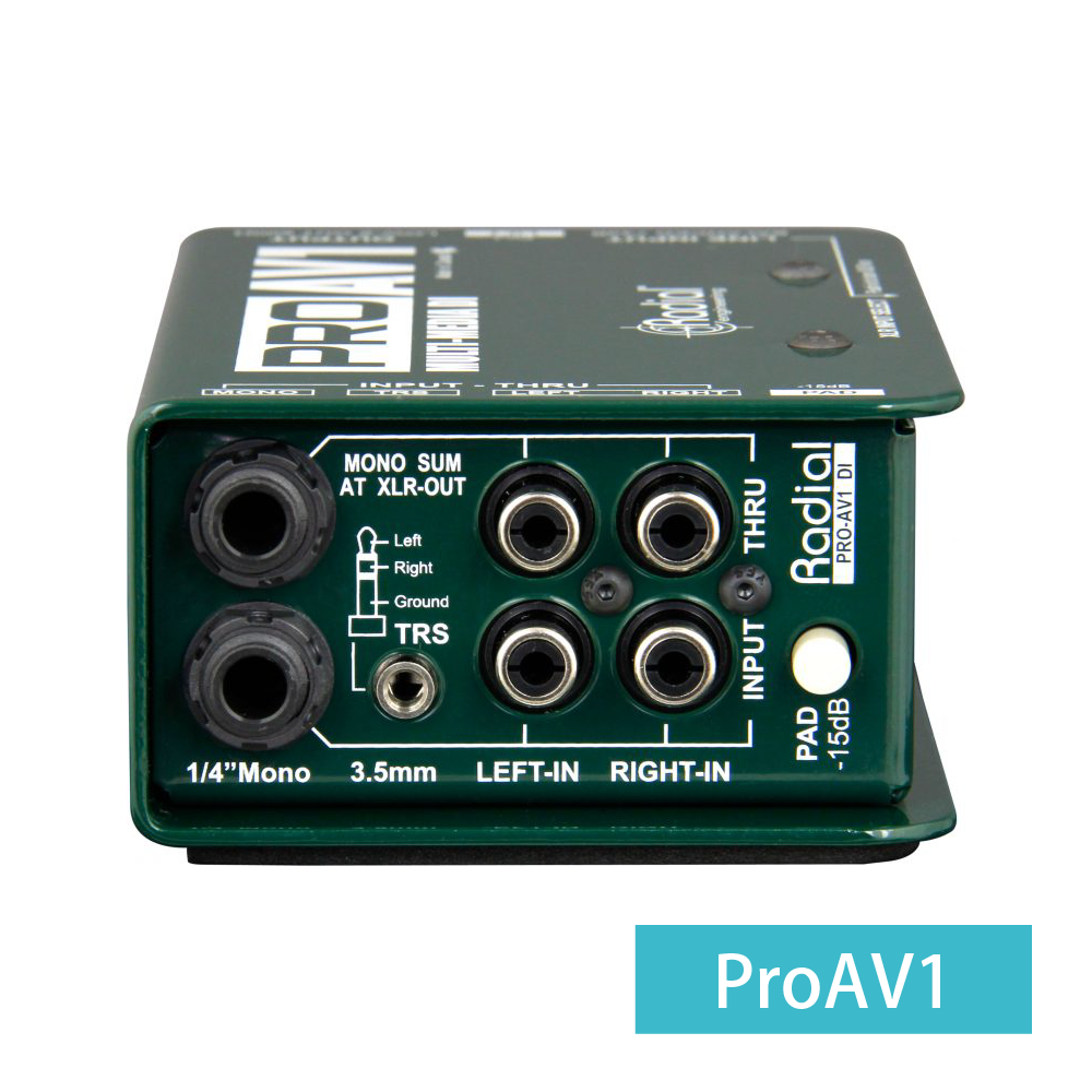 Radial Radial / ProAV1 ProAV2 被動式DI Box 第 3 張圖片｜三峽錄音 / 音響