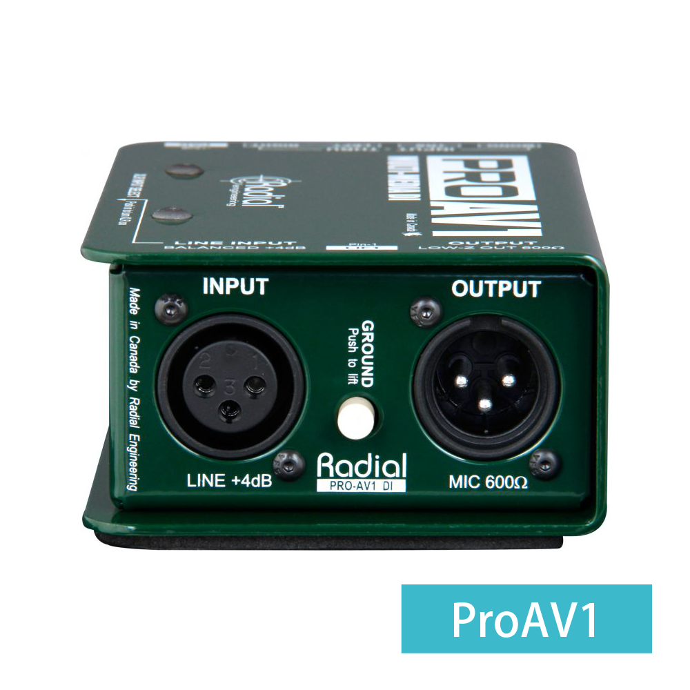 Radial Radial / ProAV1 ProAV2 被動式DI Box 第 4 張圖片｜三峽錄音 / 音響