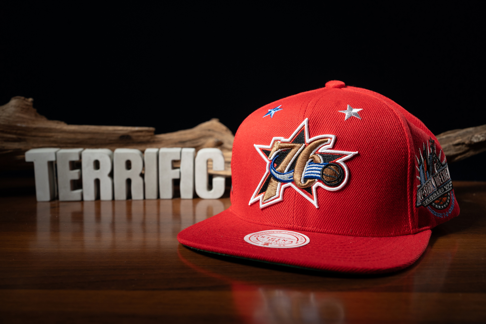 NBA帽子 Philadelphia 76ers 費城七六人 明星賽 紅 棒球帽 M&N 可調式 全新