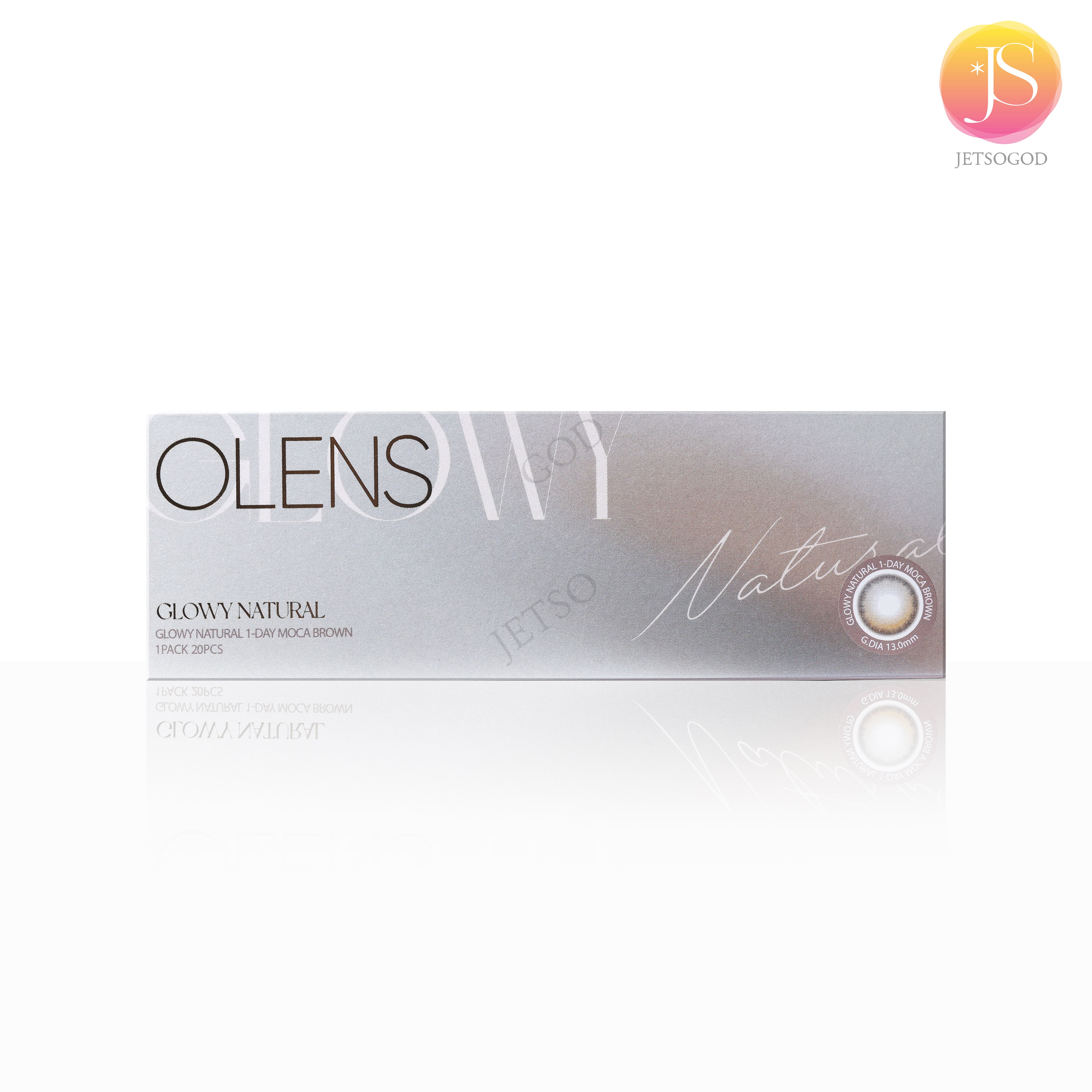 OLENS Glowy Natural 1 Day(Moca Brown)(20片)