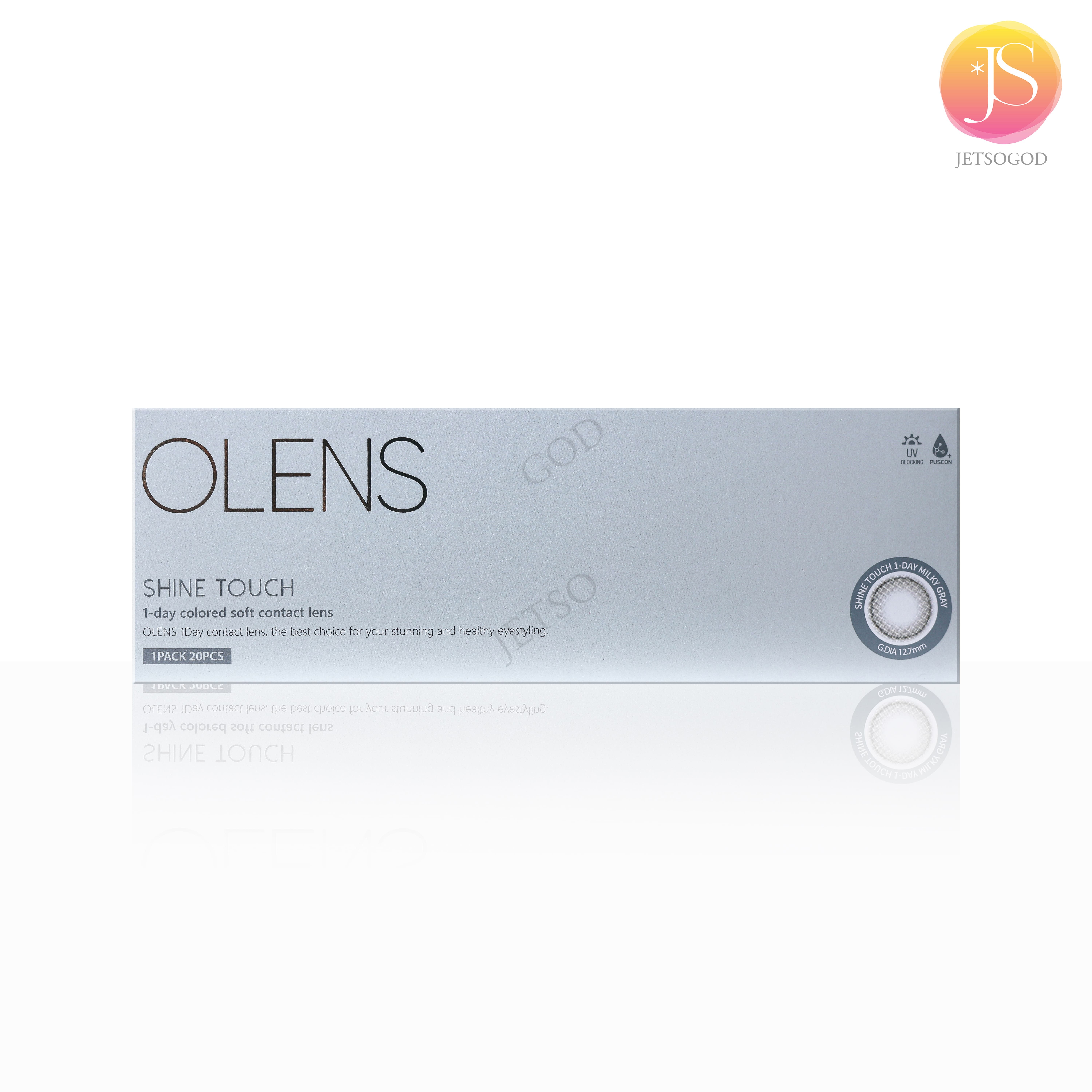 OLENS Shine Touch 1 Day(Milky Gray)(20片)
