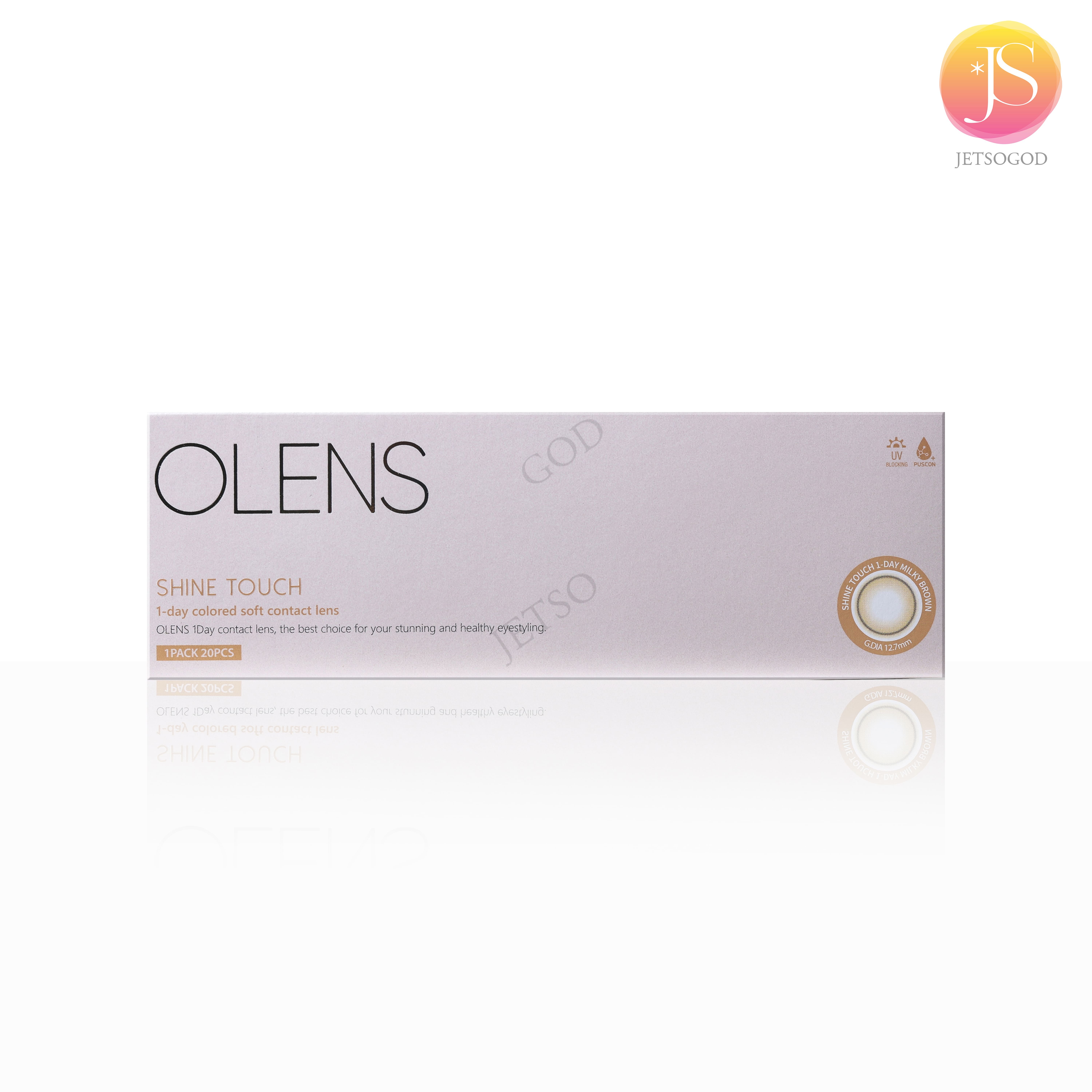 OLENS Shine Touch 1 Day(Milky Brown)(20片)