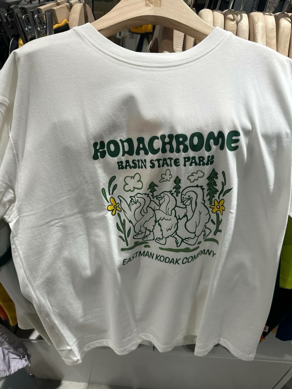 S] KODAK TRIP GRAPHIC SHORT SLEEVE T-SHIRT,WHITE, K3223RRS41