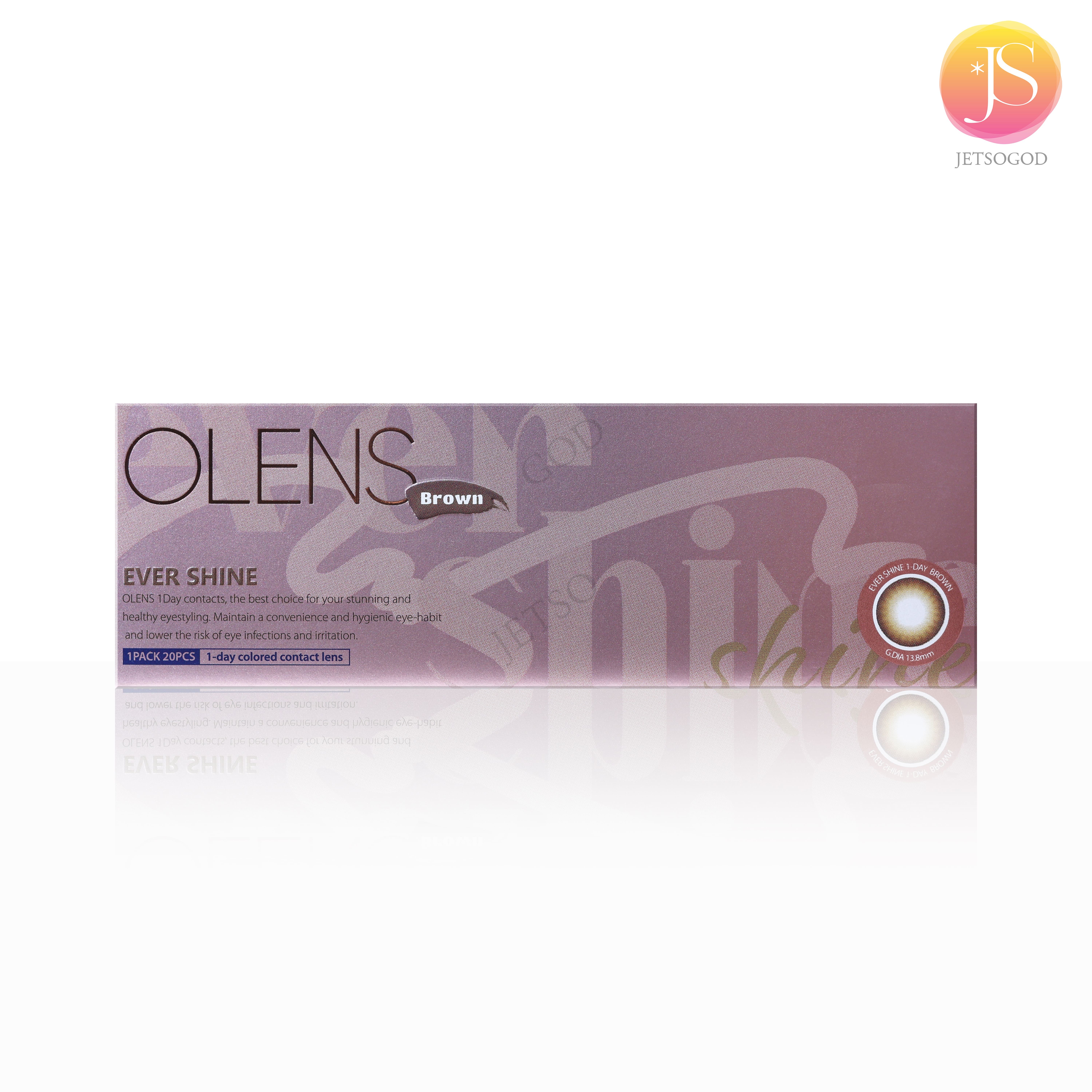 OLENS Ever Shine 1 Day(Brown)(20片)