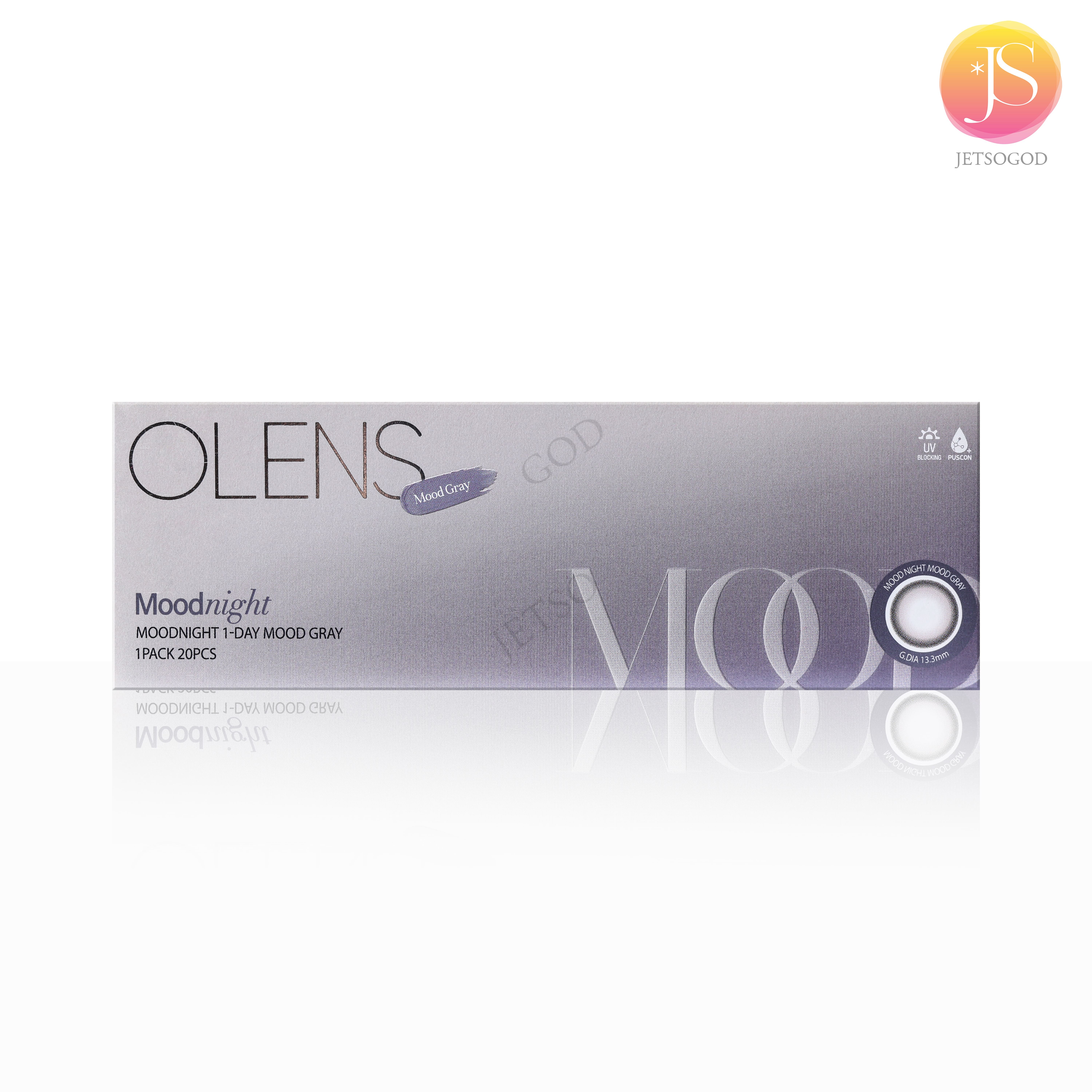 OLENS Mood Night 1 day (Gray)(20片)