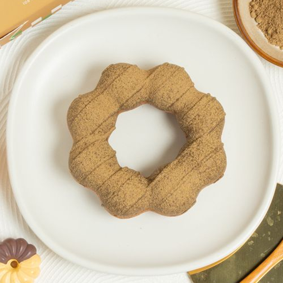 【Mister Donut】生焙茶巧克力波堤 (一〇八抹茶茶廊)