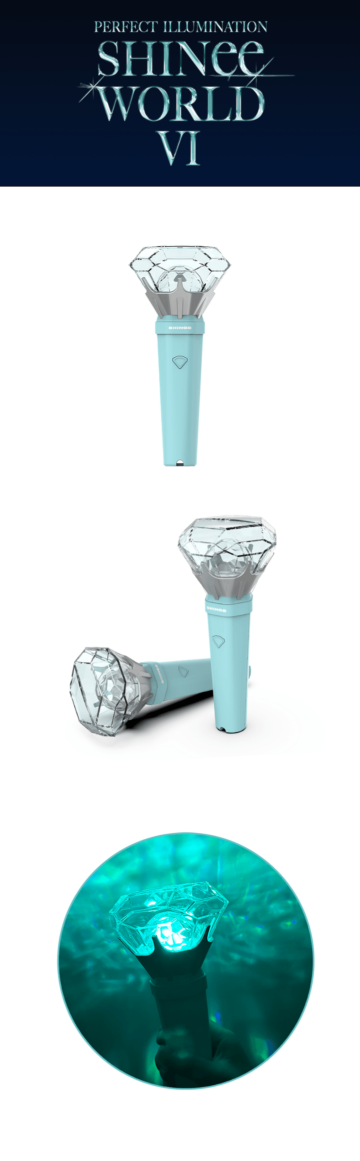 SHINee WORLD VI [PERFECT ILLUMINATION] SHINee JAPAN OFFICIAL FANLIGHT