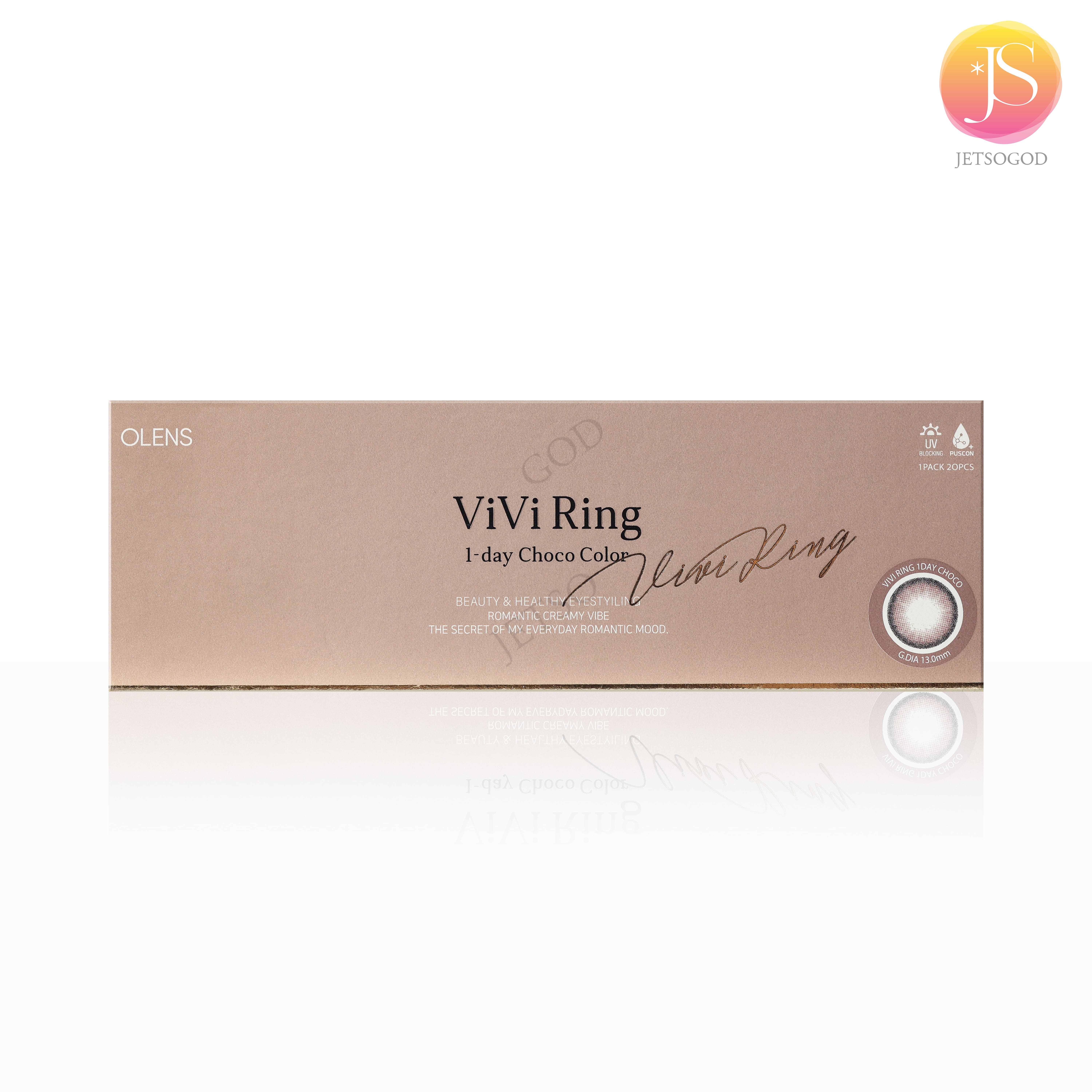 OLENS Vivi Ring 1 Day (Choco)(20片)