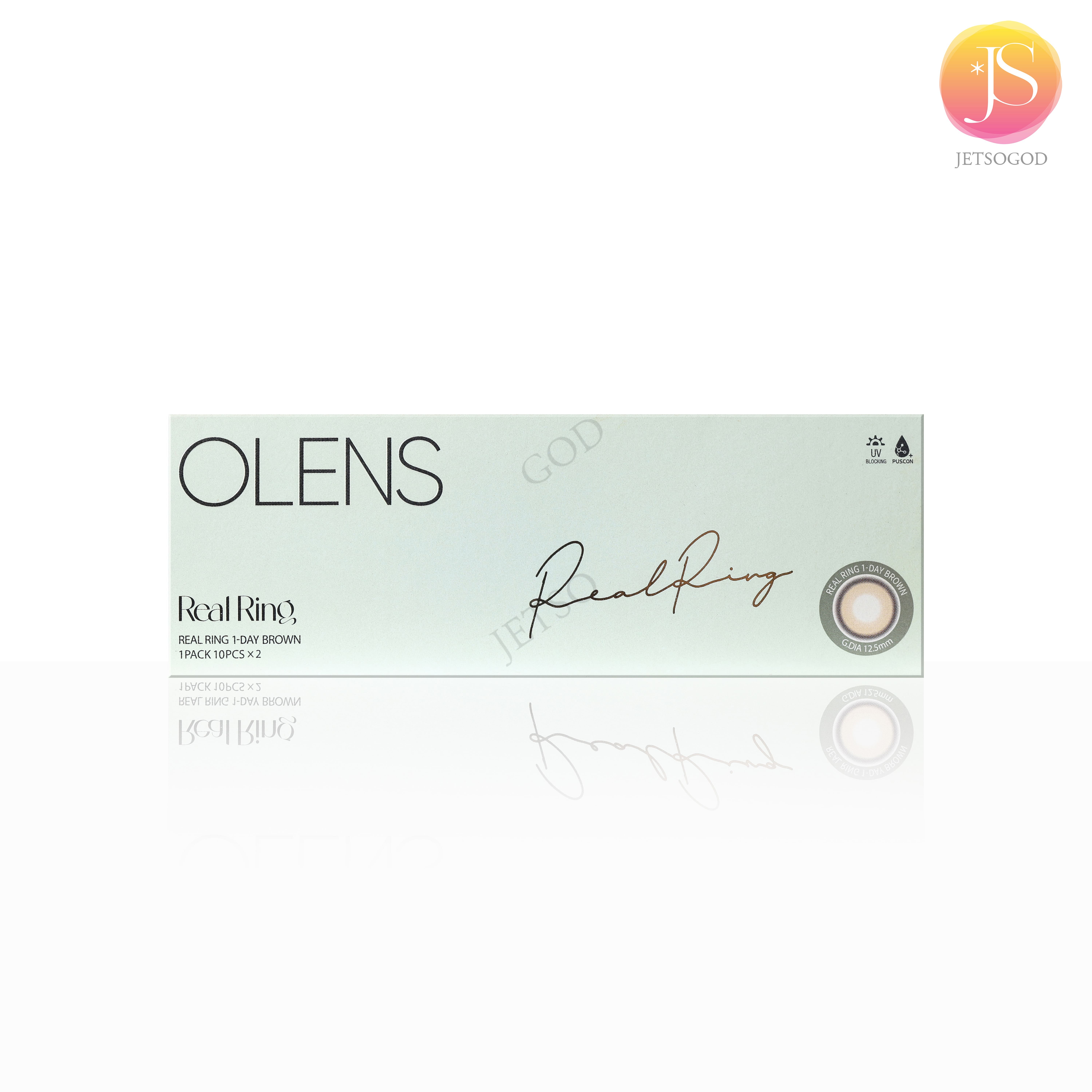 OLENS Real Ring 1 day (Brown)(20片)