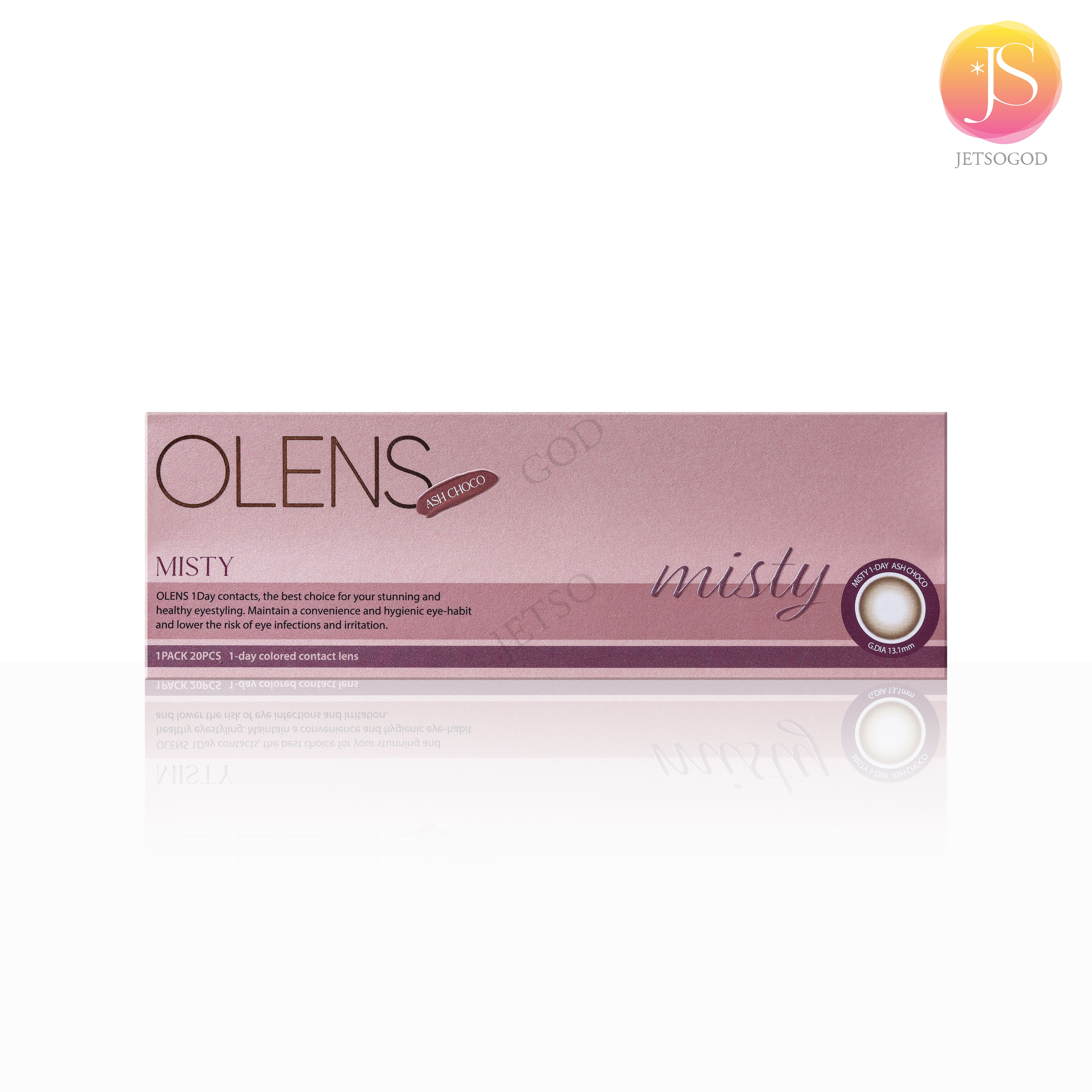OLENS Misty 1 Day(Ash Choco)(20片)