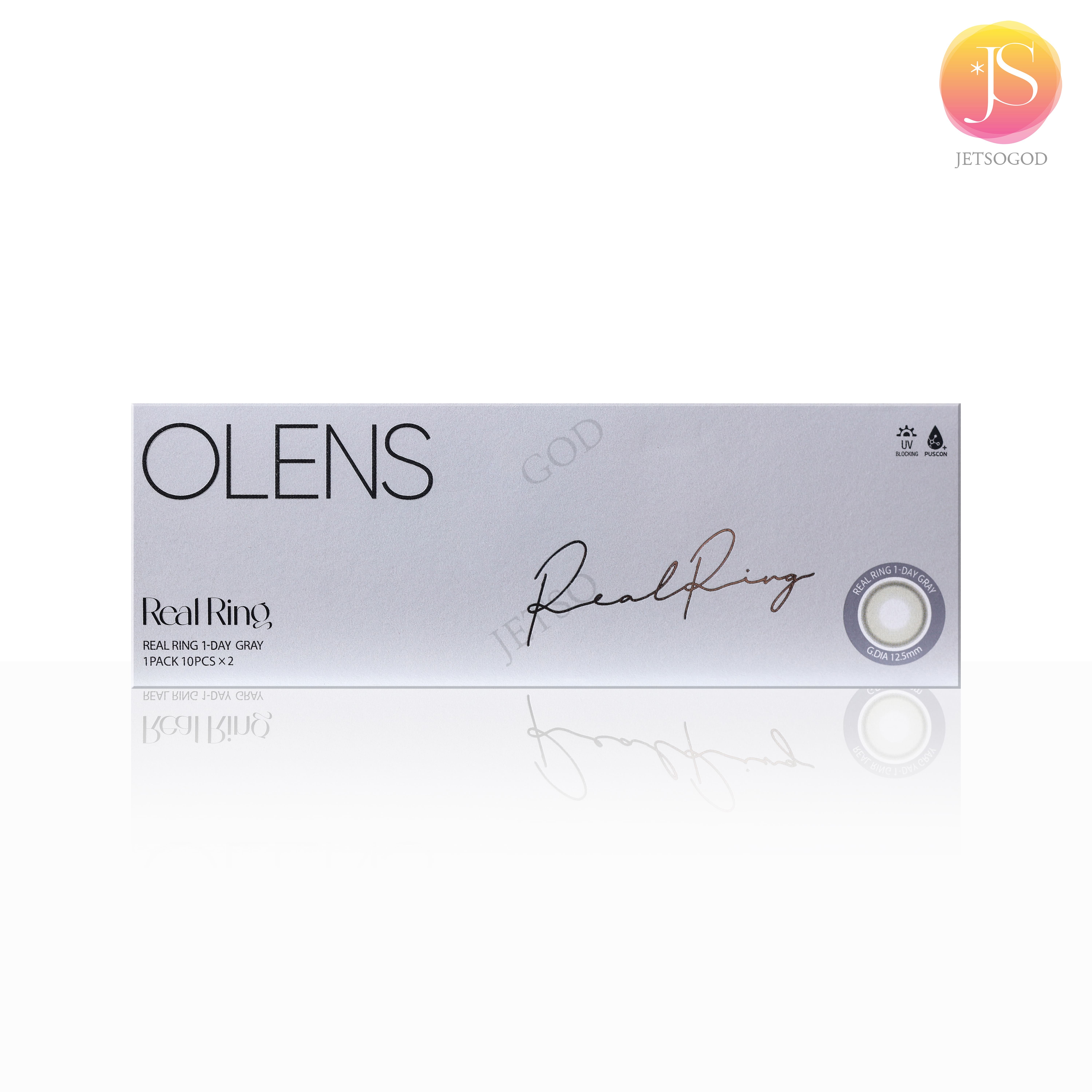 OLENS Real Ring 1 day (Gray)(20片)