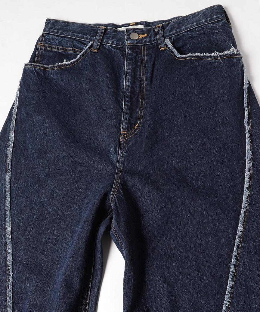JieDa - USED LOOSE FIT JEANS / INDIGO