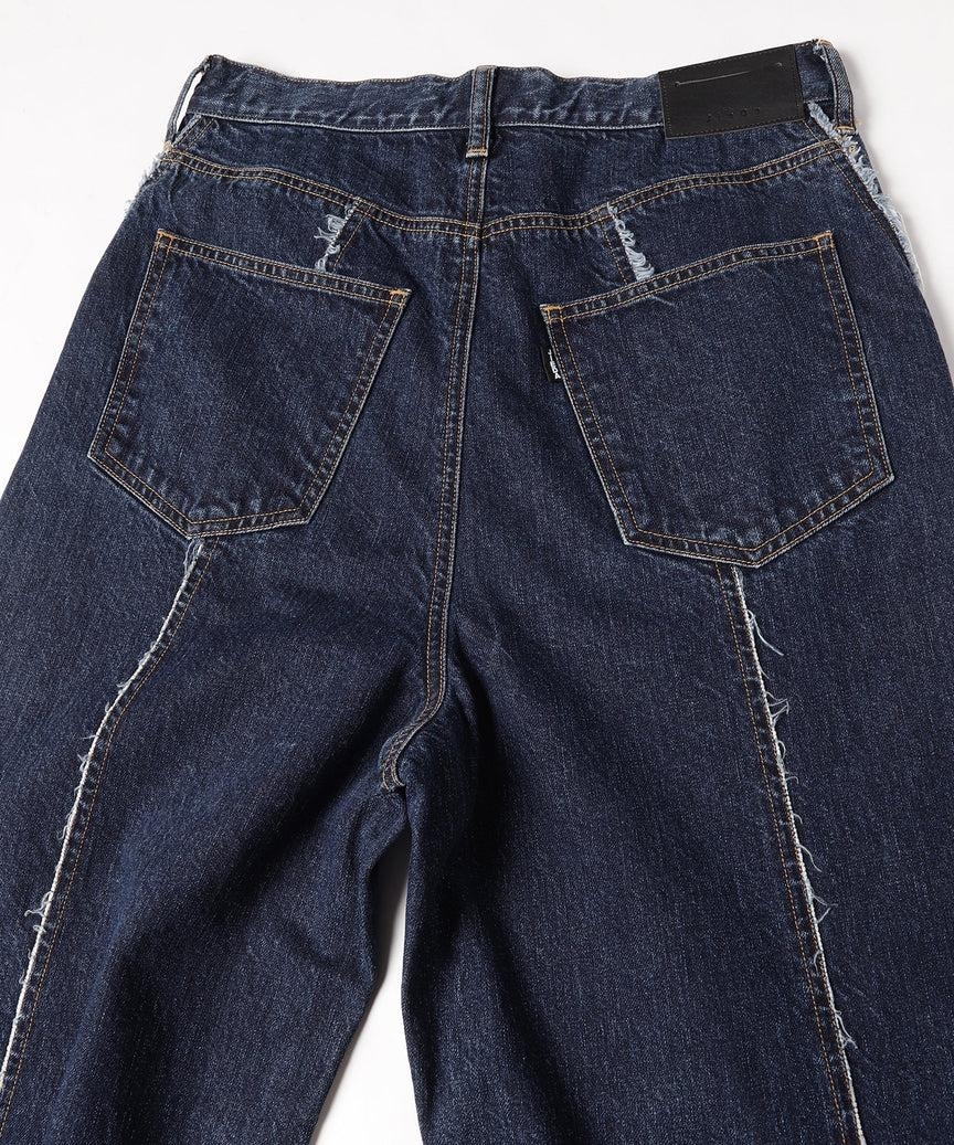 JieDa - USED LOOSE FIT JEANS / INDIGO