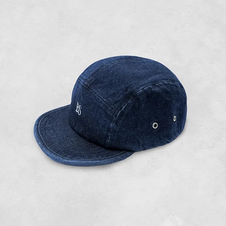 B-SIDE DENIM 5 PANEL CAP