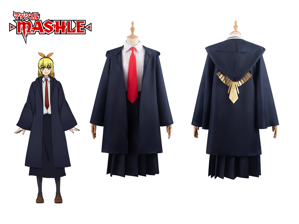 肌肉魔法使-MASHLE- 魔法袍 Cosplay 造型披風 / 髮箍套裝